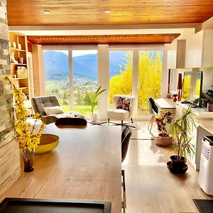 Entier Avec Vue Imprenable Sur Le Village Et La Montagne Chalet Lus-la-Croix-Haute